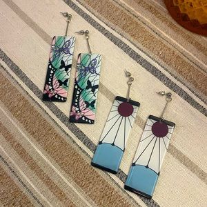Hanafuda earrings